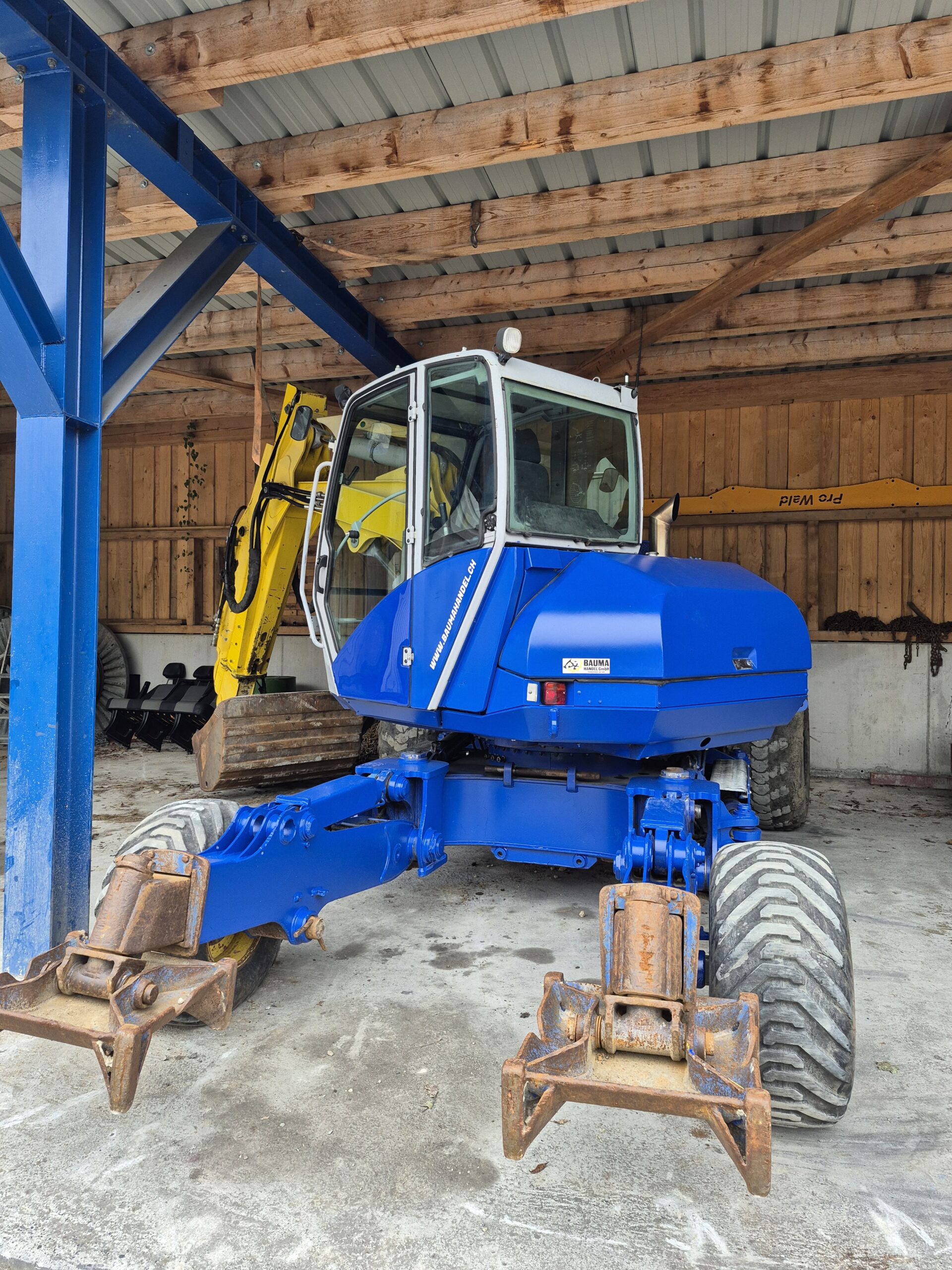 Kaiser Mobil-Schreitbagger S2-4 Telefuß